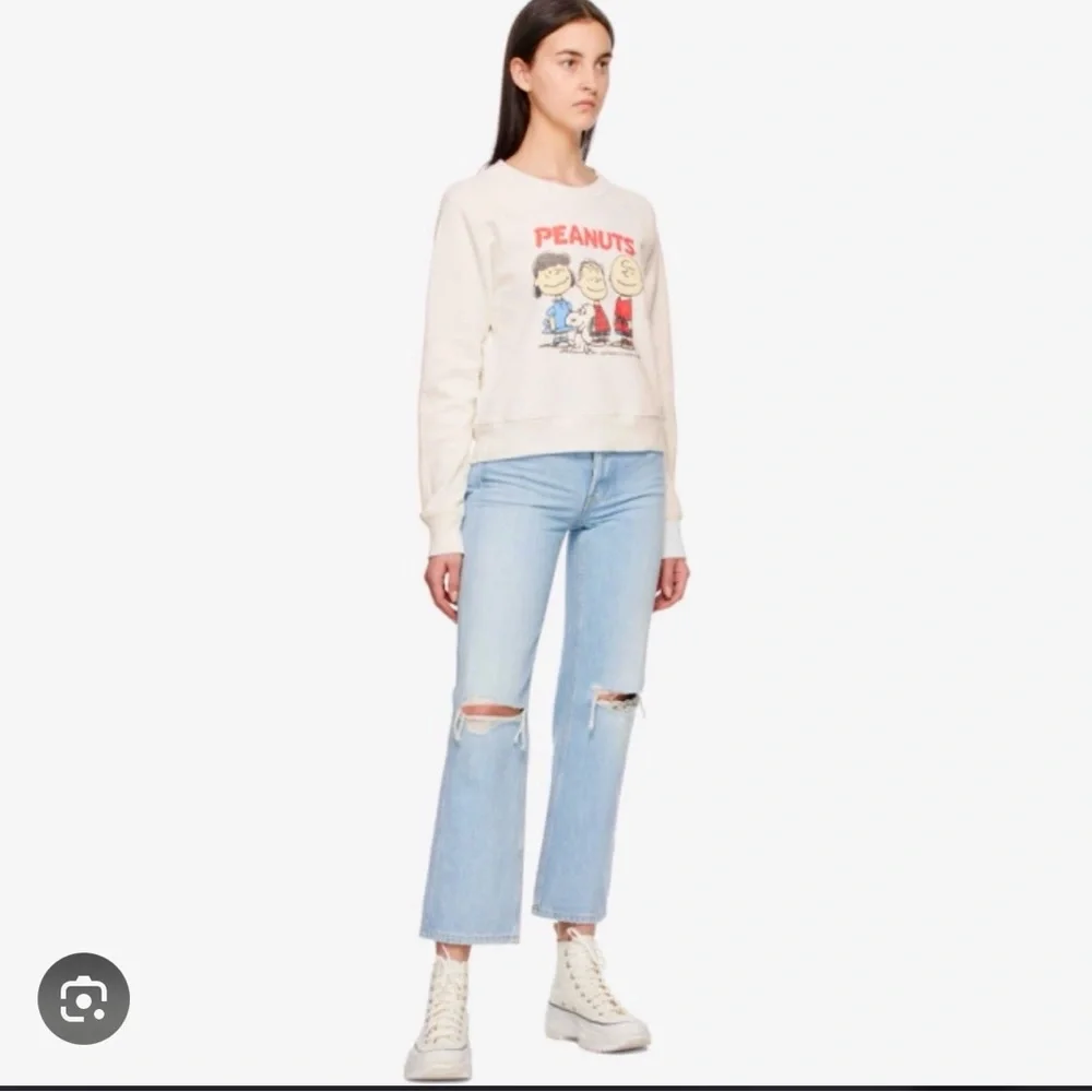 Re/ Done  Peanuts White Sweater - Picture 2 of 6